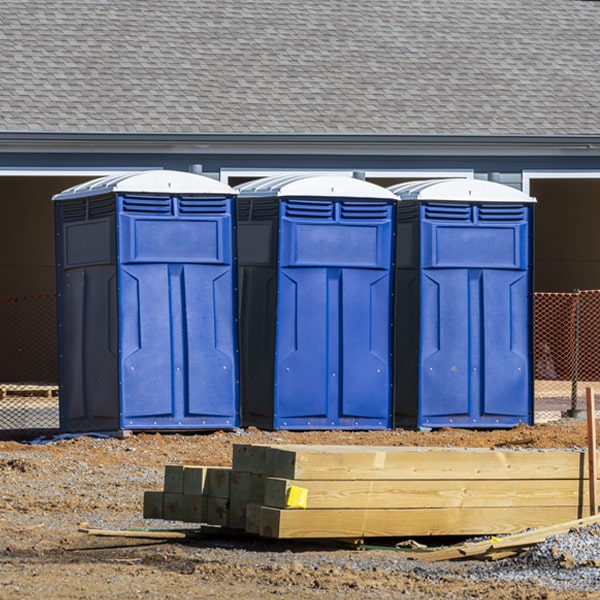 what is the maximum capacity for a single portable toilet in Fulks Run VA